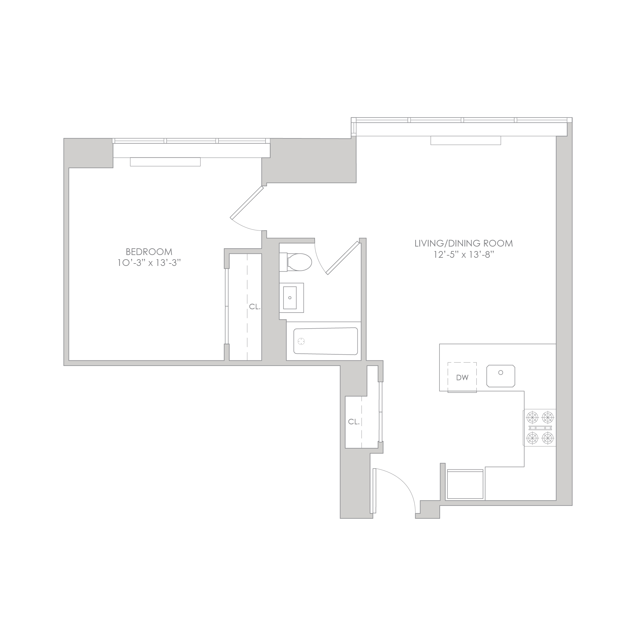 Floor plan layout diagram for F  8-35  GRM GRW SH